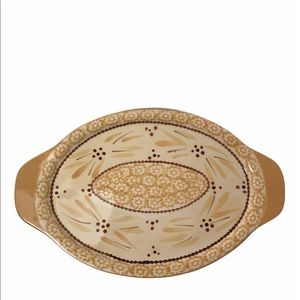 Temptations Old World Oval Serving Tray